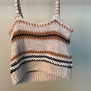 Crotchet crop top